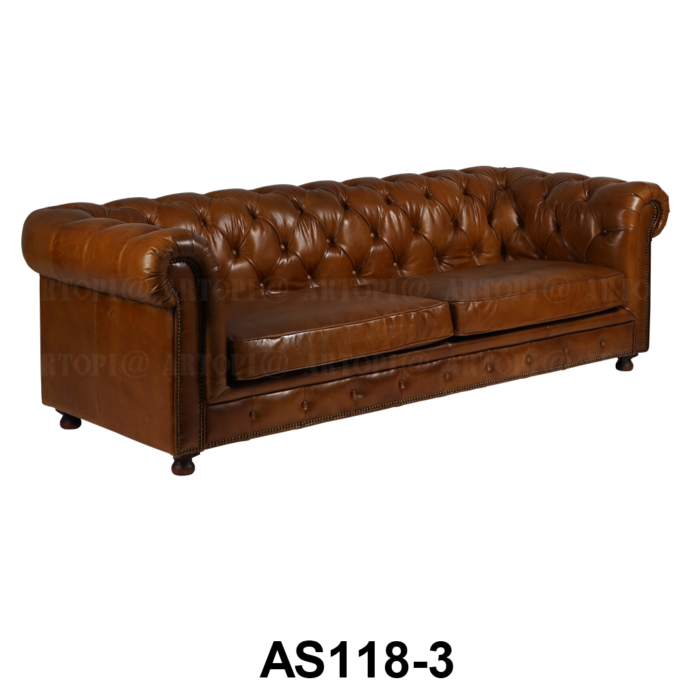 AS1183CHESTERFIELD SOFA